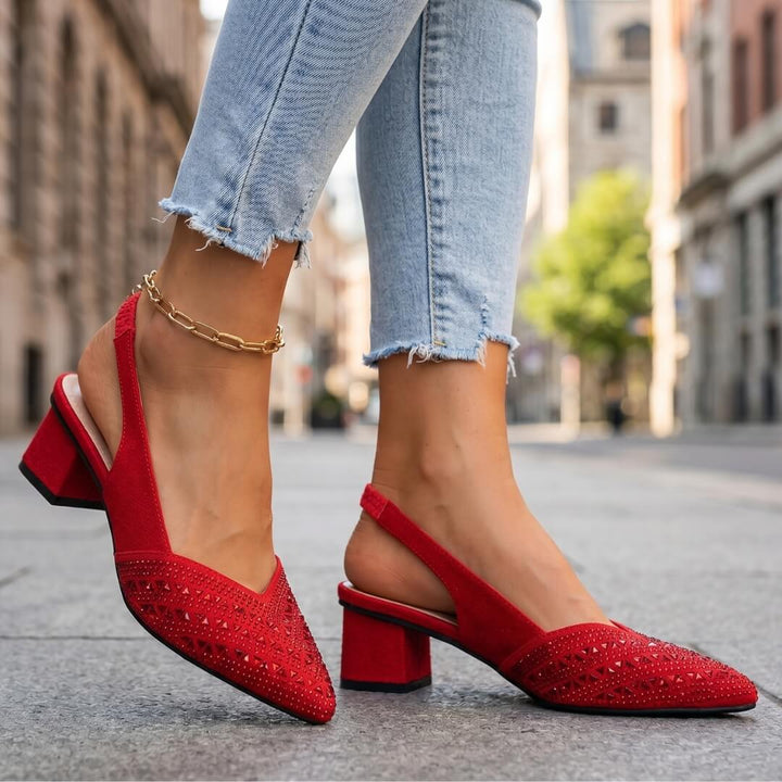 Tamera Crystal Heels