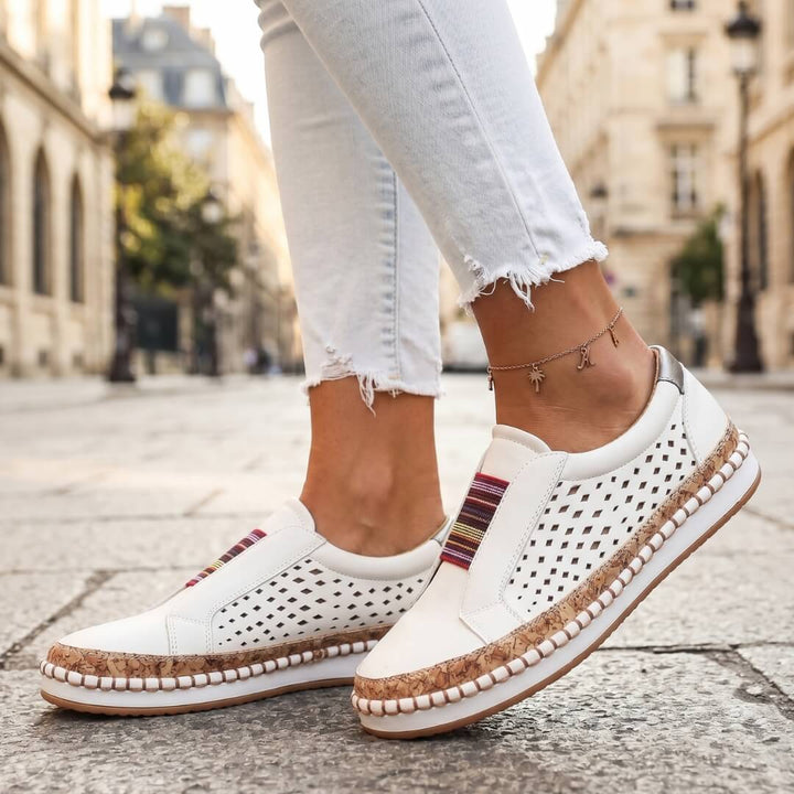 Cayla Leather Sneakers