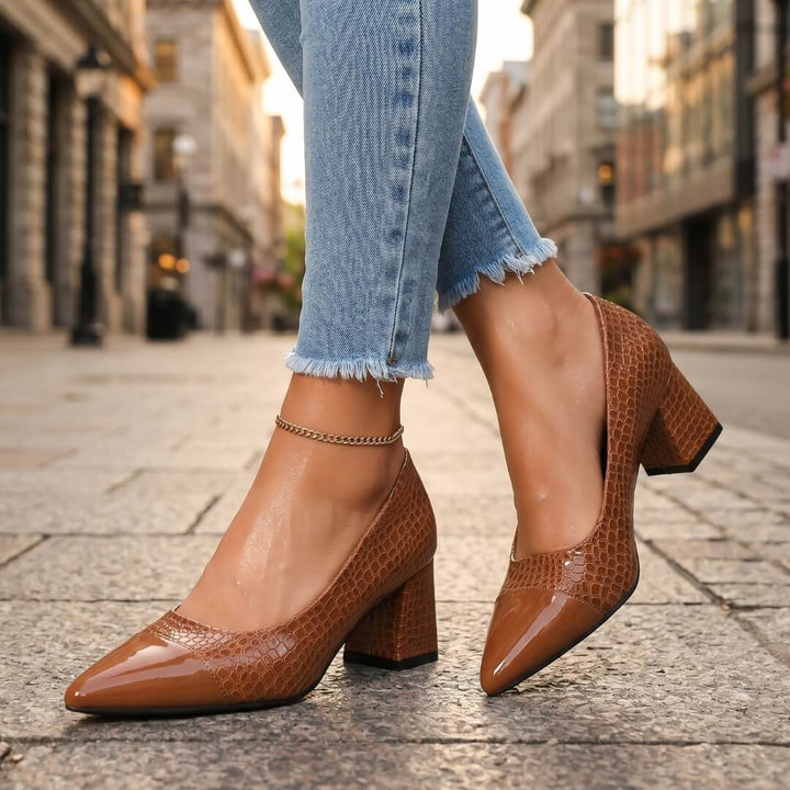 Rosella Leather Heels