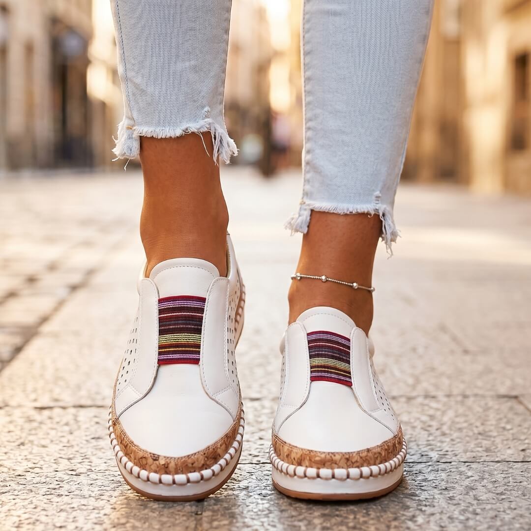 Cayla Leather Sneakers