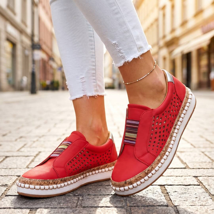 Cayla Leather Sneakers