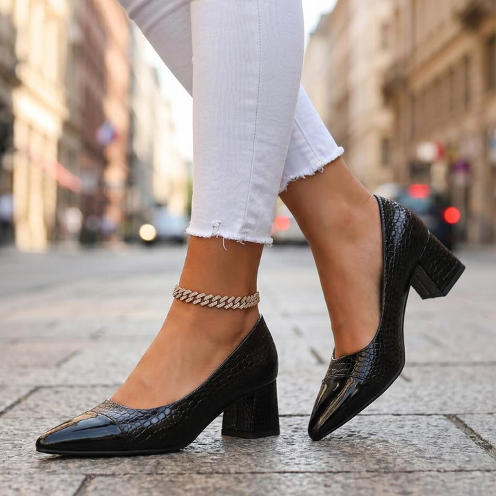 Rosella Leather Heels