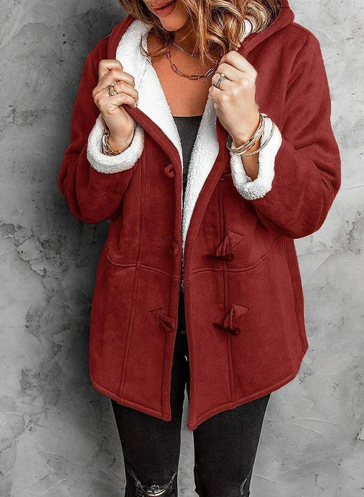 Salma - Fleece-Lined Duffle Coat