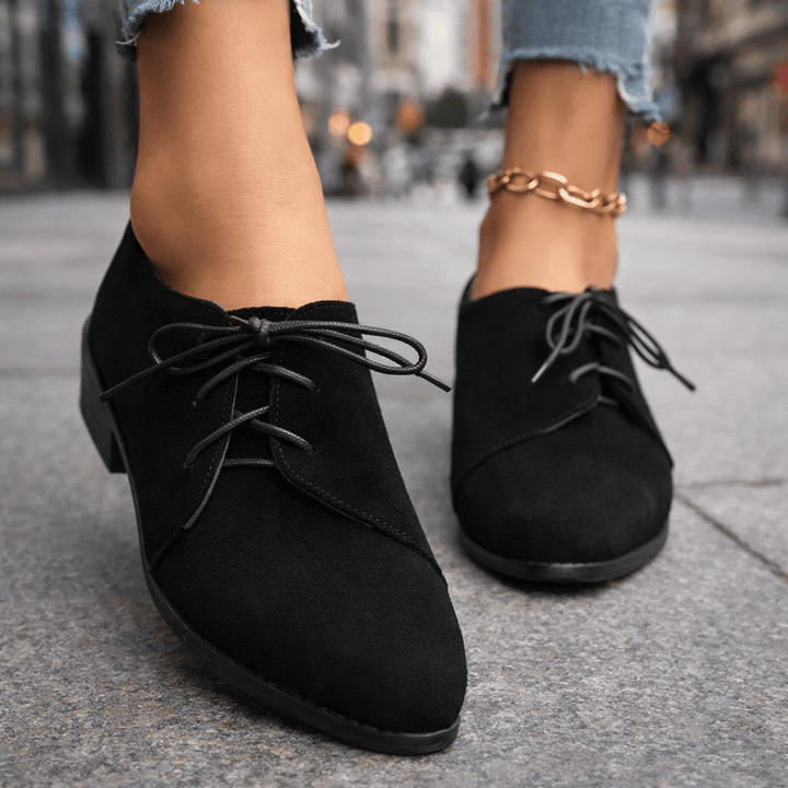 Nicole Suede Heels