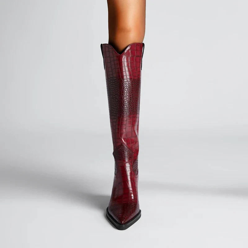 Diana Leather Boots