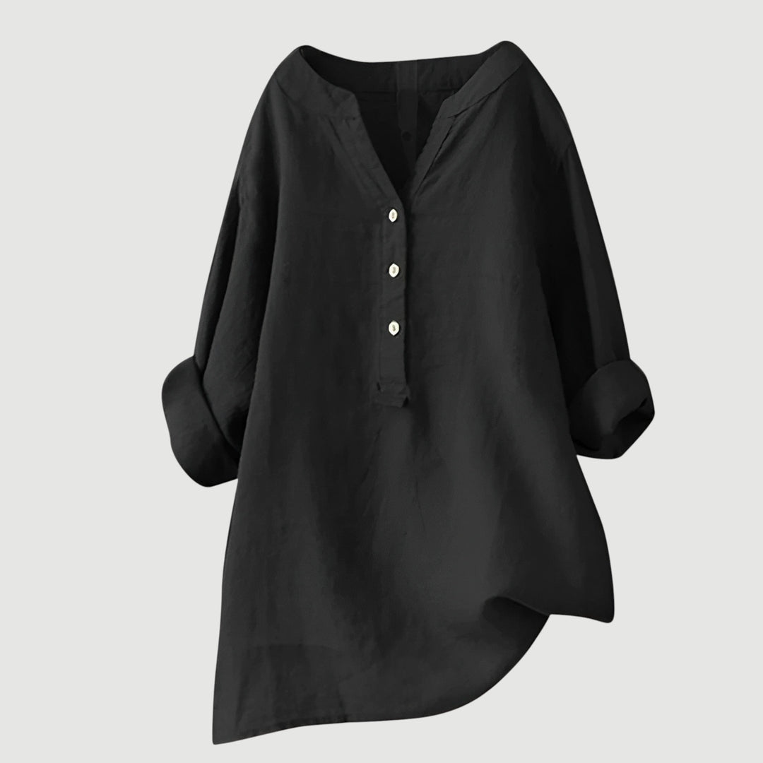 Freja - Lightweight Button-Up Shirt