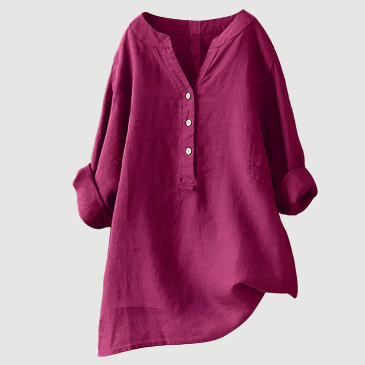 Freja - Lightweight Button-Up Shirt