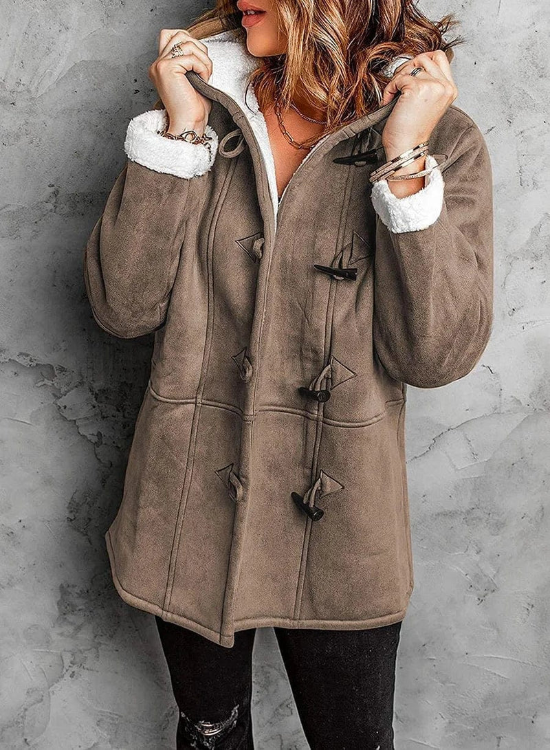 Salma - Fleece-Lined Duffle Coat
